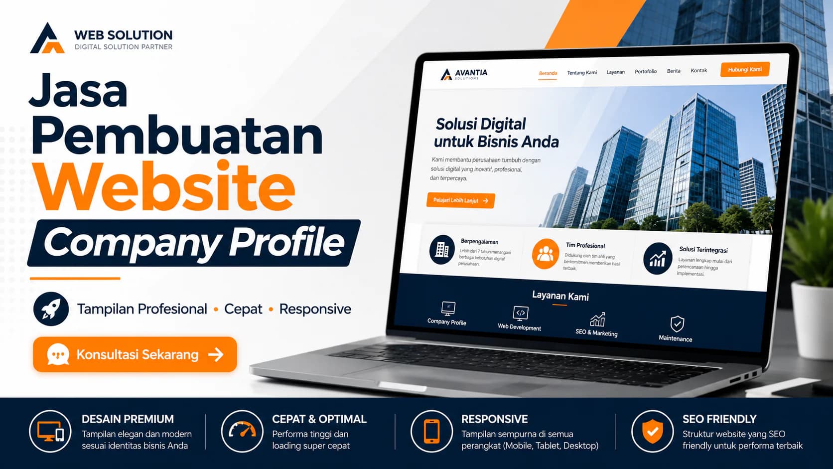 Jasa Pembuatan Website Company Profile