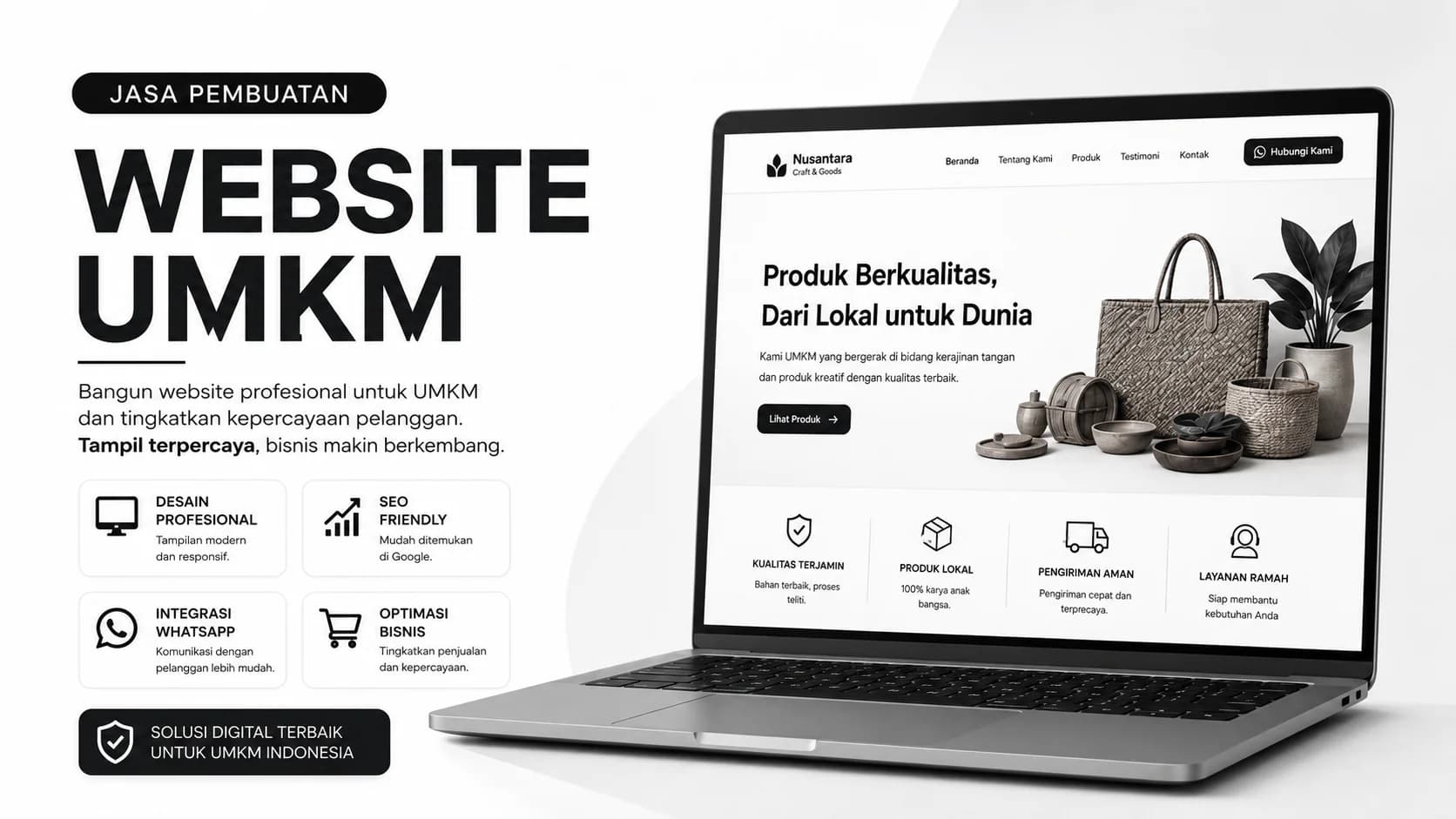 Jasa Pembuatan Website UMKM