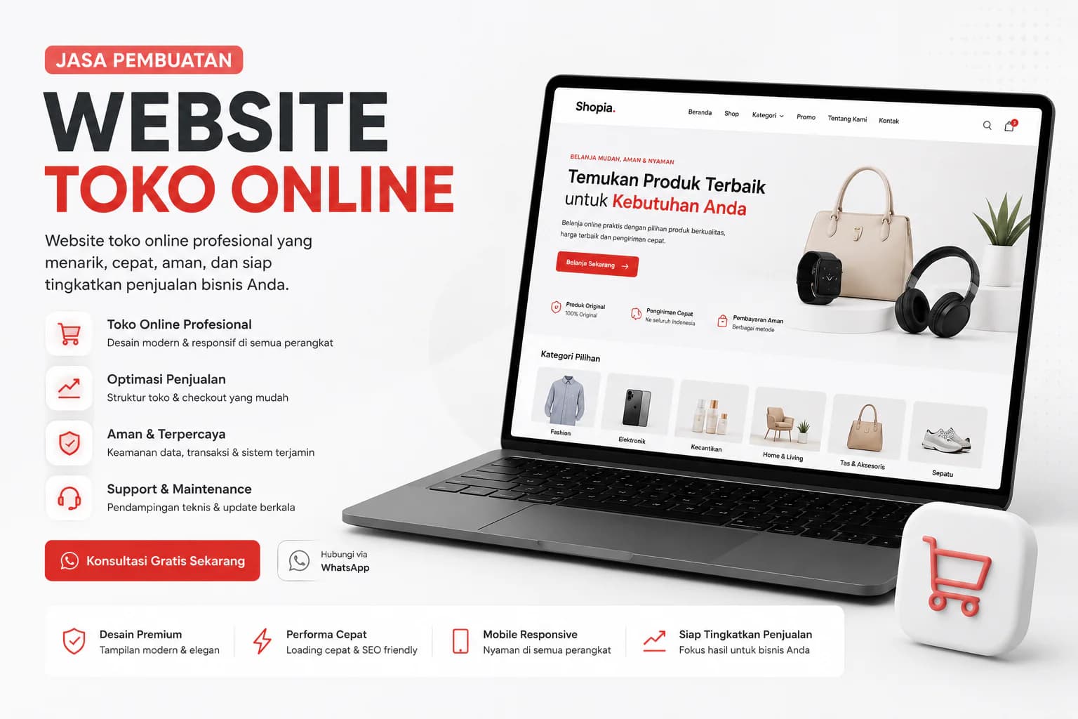 Jasa Pembuatan Website Toko Online