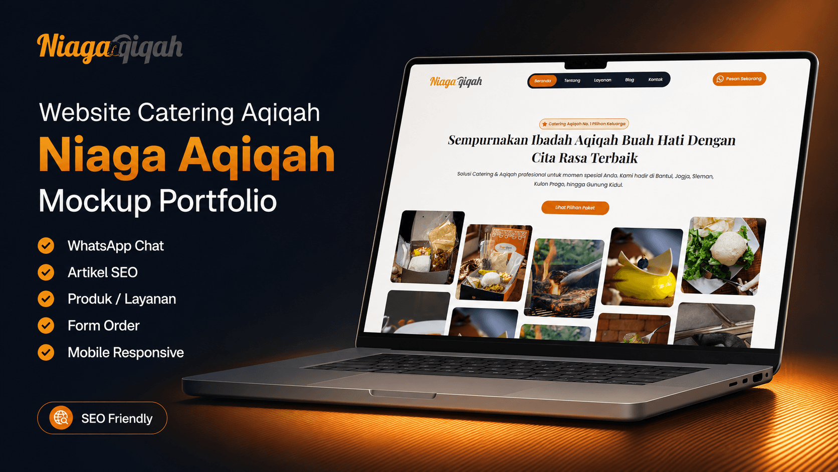 Niaga Aqiqah Website