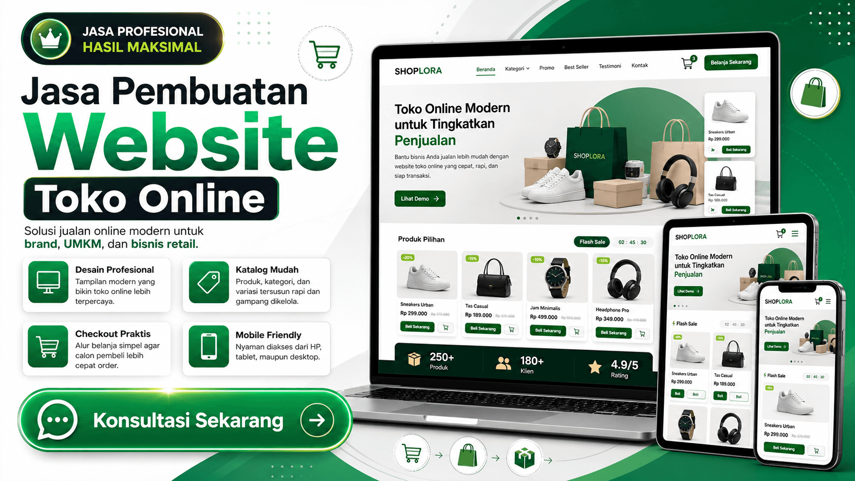 Jasa Pembuatan Website Toko Online