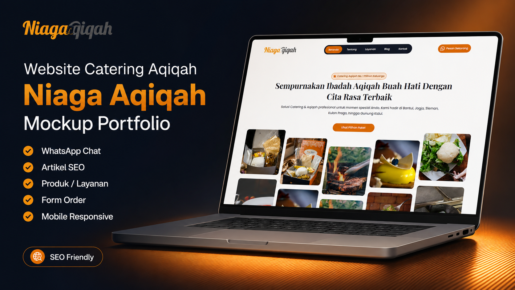 Niaga Aqiqah Website