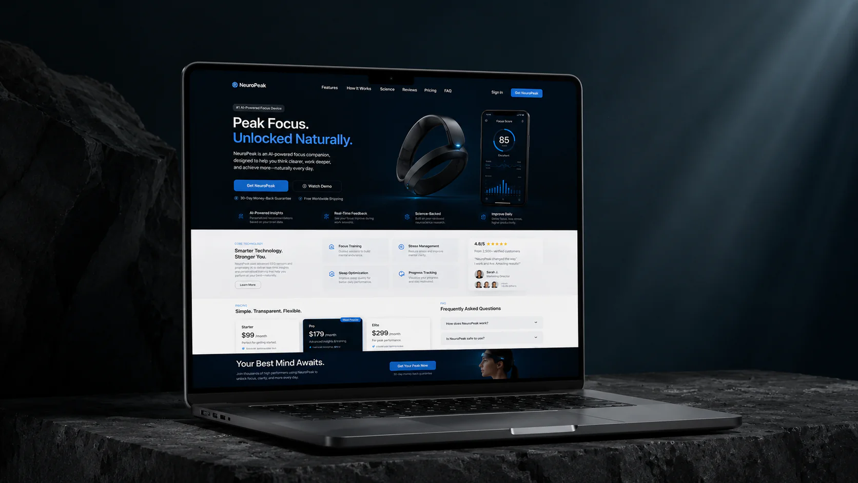 Landing Page Produk
