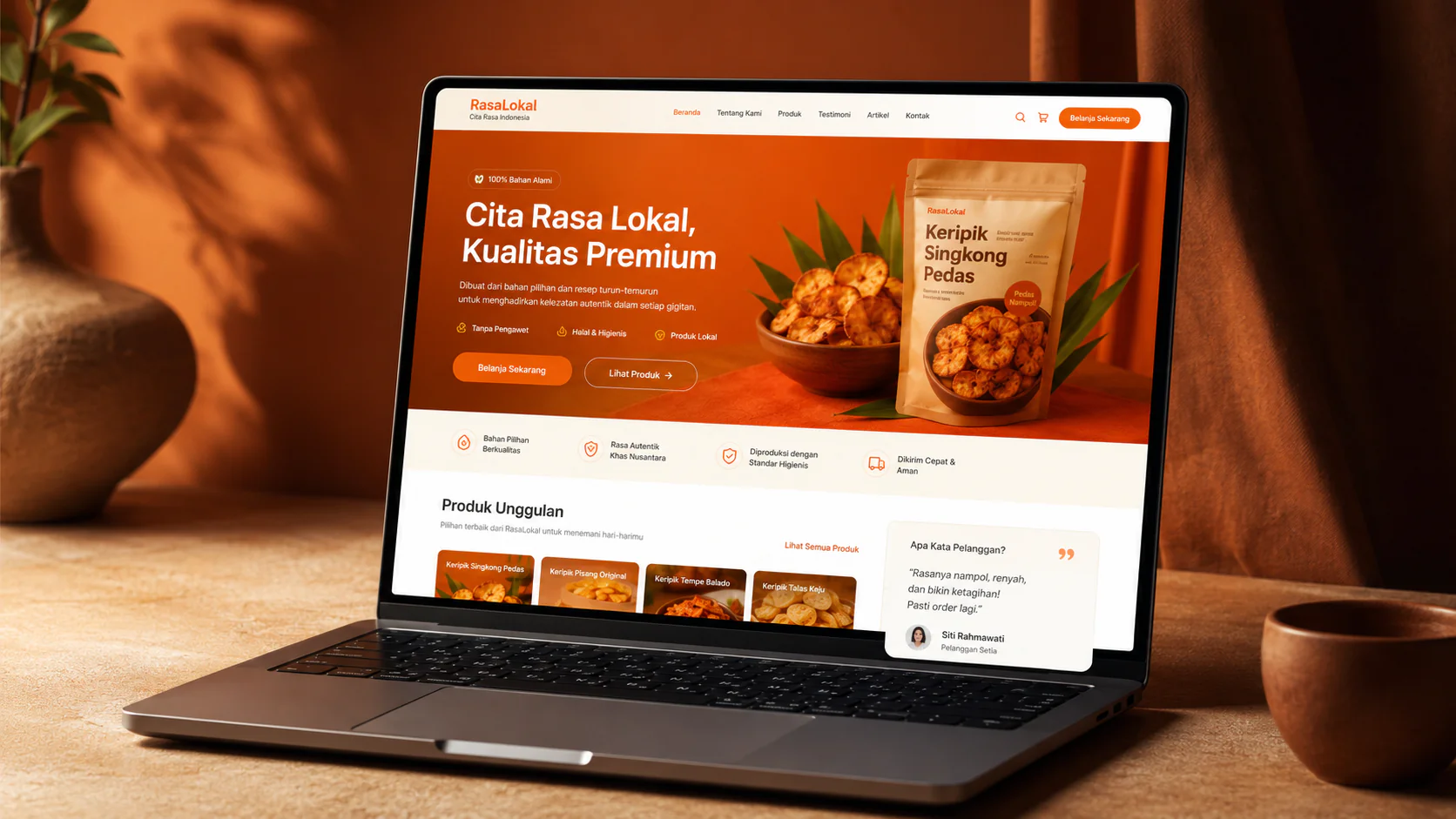 Website Produk UMKM