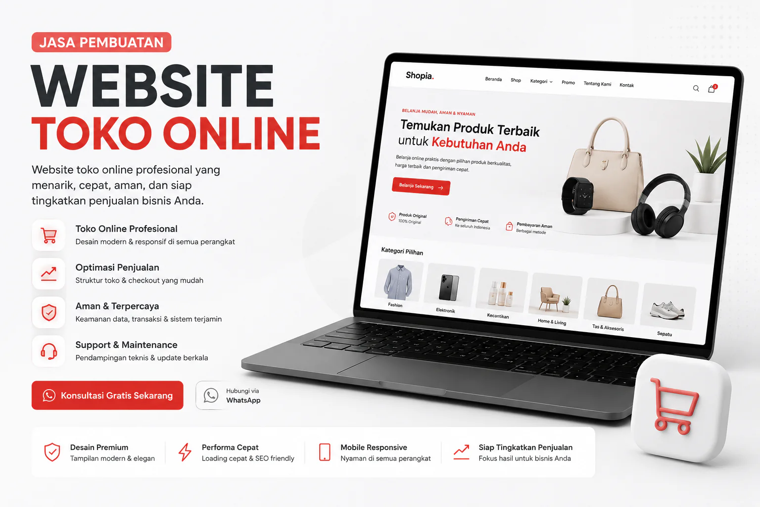 Jasa Pembuatan Website Toko Online